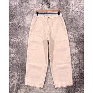 AG Adriano Goldschmied Camille Utility Barrel Jeans 29 Womens